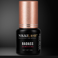 NikkiLash BADASS SENSITIVE 5ml professional low-fume lash adhesive for sensitive clients